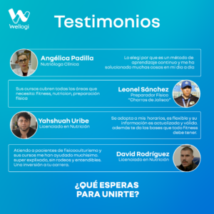 Testimoniales. Wellogi Academy