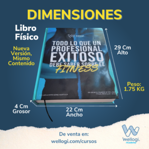 Dimensiones del nuevo libro