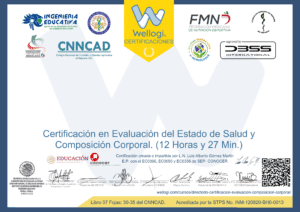 Certificado en Evaluación del Estado de Salud y Composición Corporal. Wellogi Academy