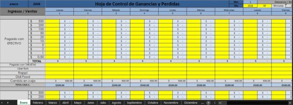 Control de Finanzas de Servicios de Alimentos - Image 9