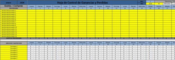 Control de Finanzas de Servicios de Alimentos - Image 5