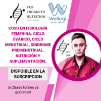 Fisiología Femenina. Ciclo Ovárico, Ciclo Menstrual, Síndrome Premenstrual. Nutrición y Suplementación