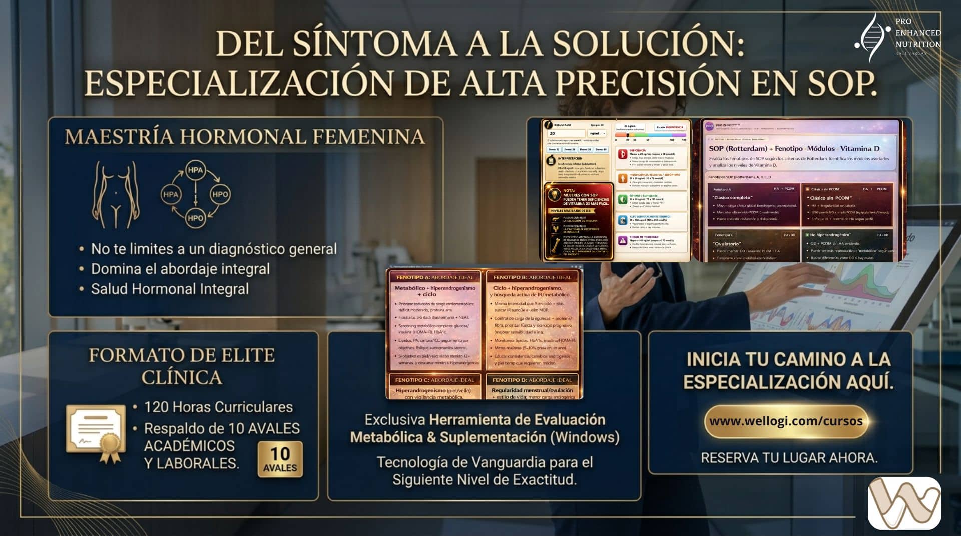 Diplomado en Especialización para el abordaje del Síndrome Ovárico Metabólico Poliendócrino (SOP/PMOS) - Image 2