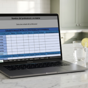 Calendario mensual de Alimentación y Ejercicio