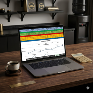 Plantilla. Control de Finanzas de Servicios de Alimentos